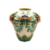 vaso festoni in ceramica siciliana di Caltagirone